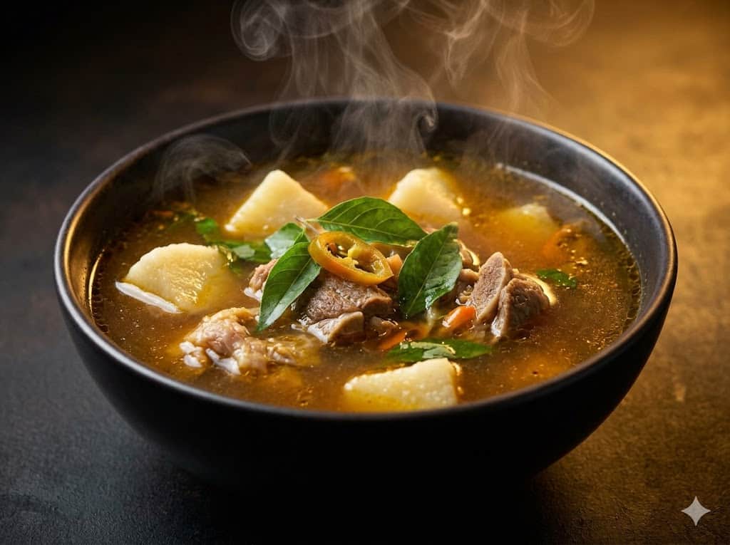 Yam Goat Pepper Soup