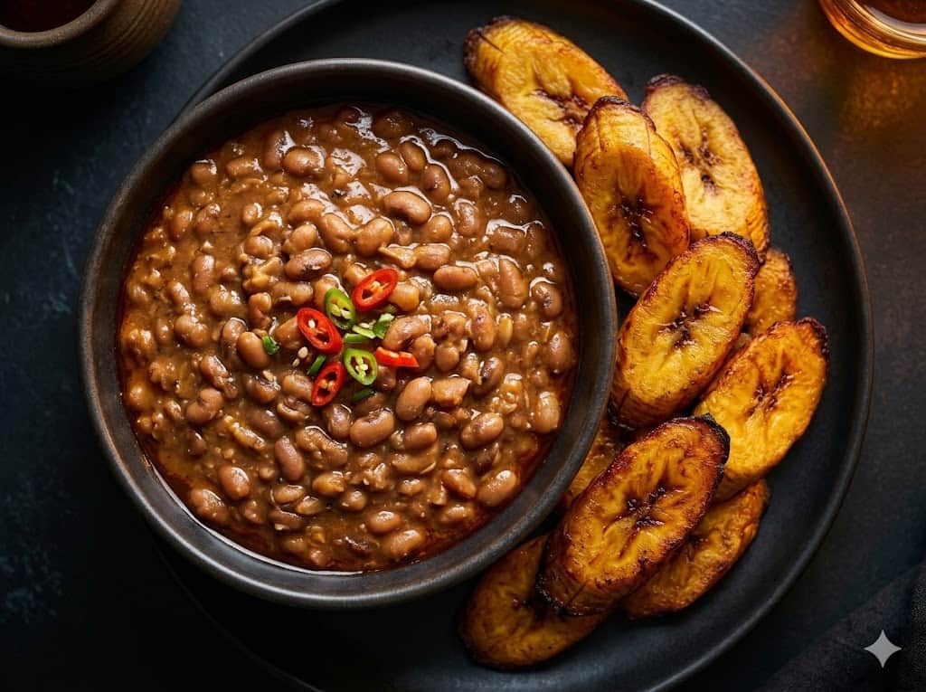 Beans and Plantain