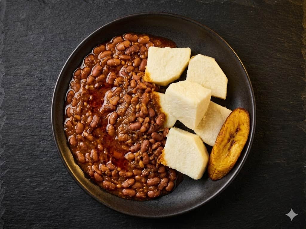 Beans and Yam