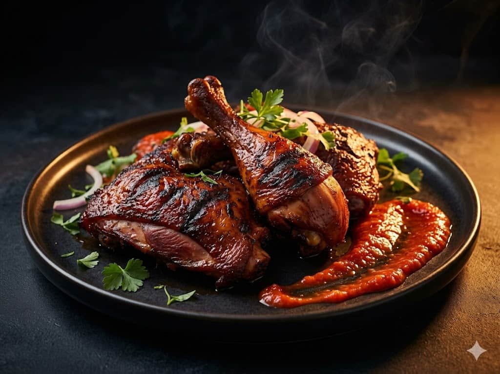 Portion of Smoked Turkey