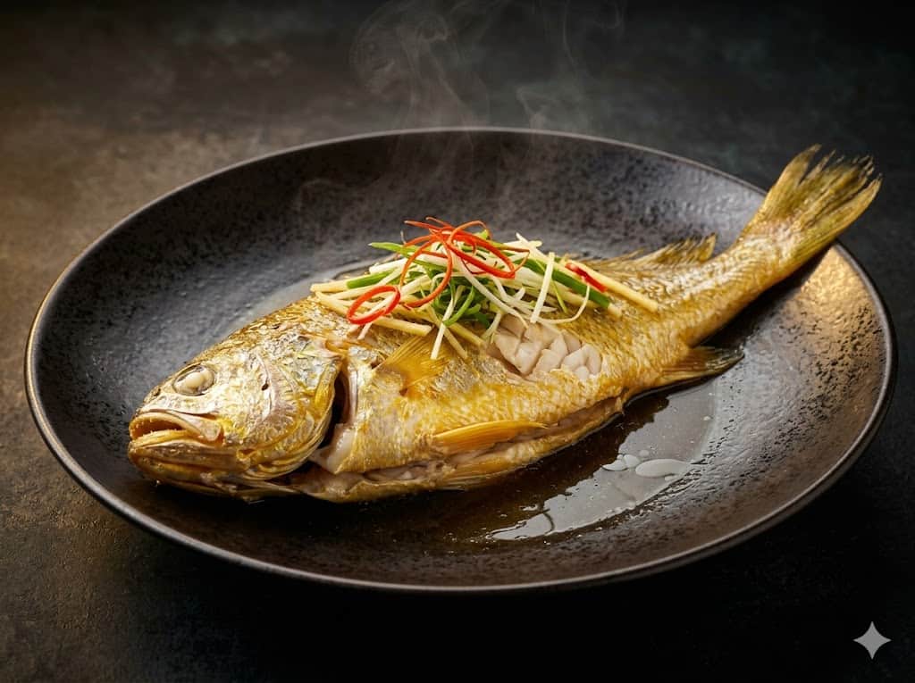 Steamed Yellow Croaker